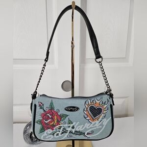 Ed Hardy NWT Denim Bag